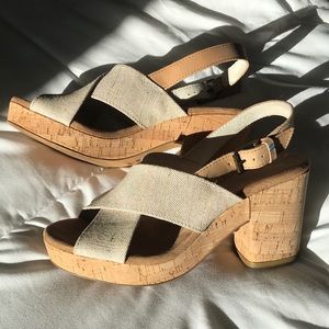 Toms Ibiza Slingback Heel size 8.5